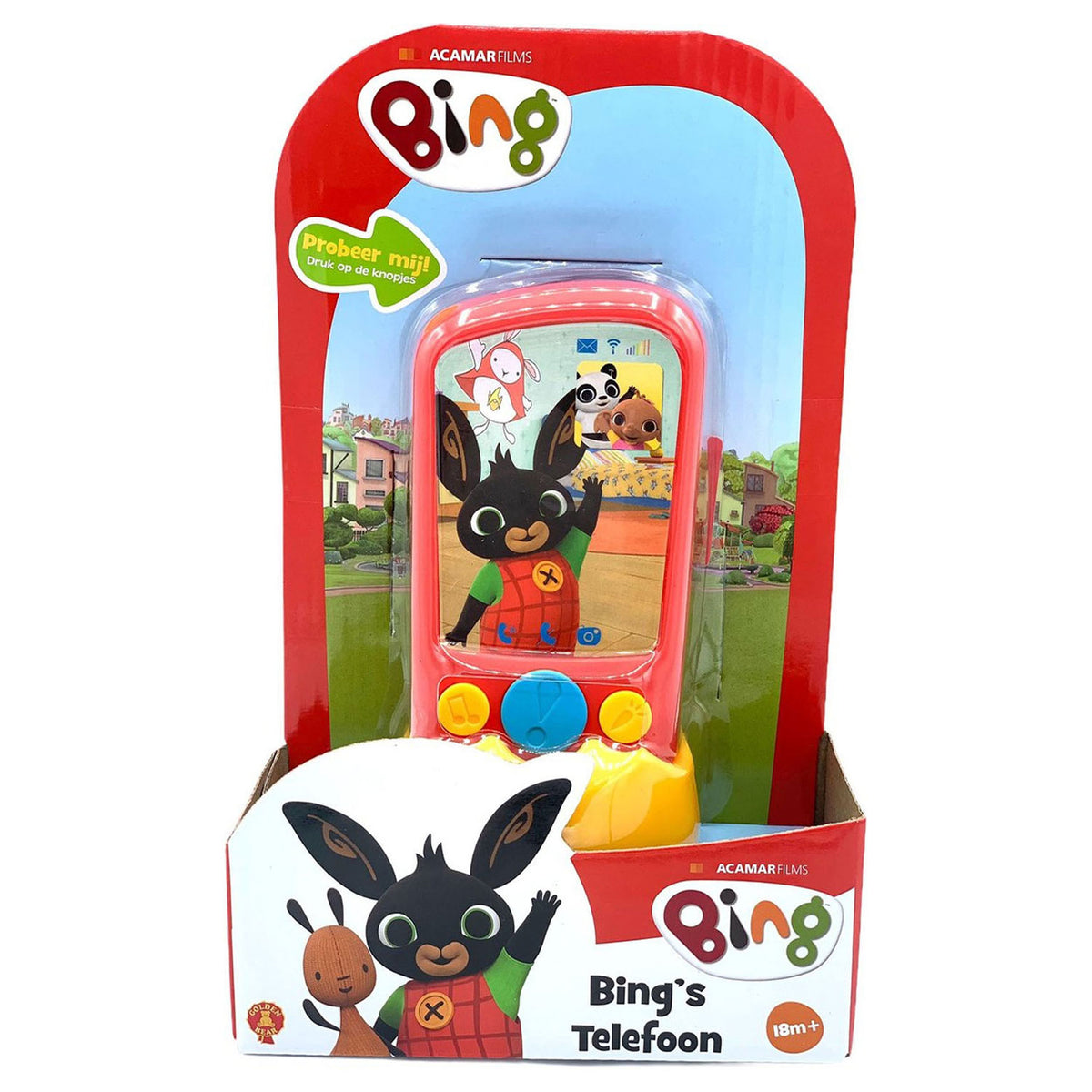 Zabawkowy telefon Spectron Bing