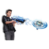 Srebrny szalony podwójny blaster
