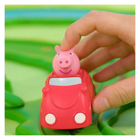 Gear2play Świnka Peppa śmigaj po okolicy – mały czerwony samochodzik Peppy