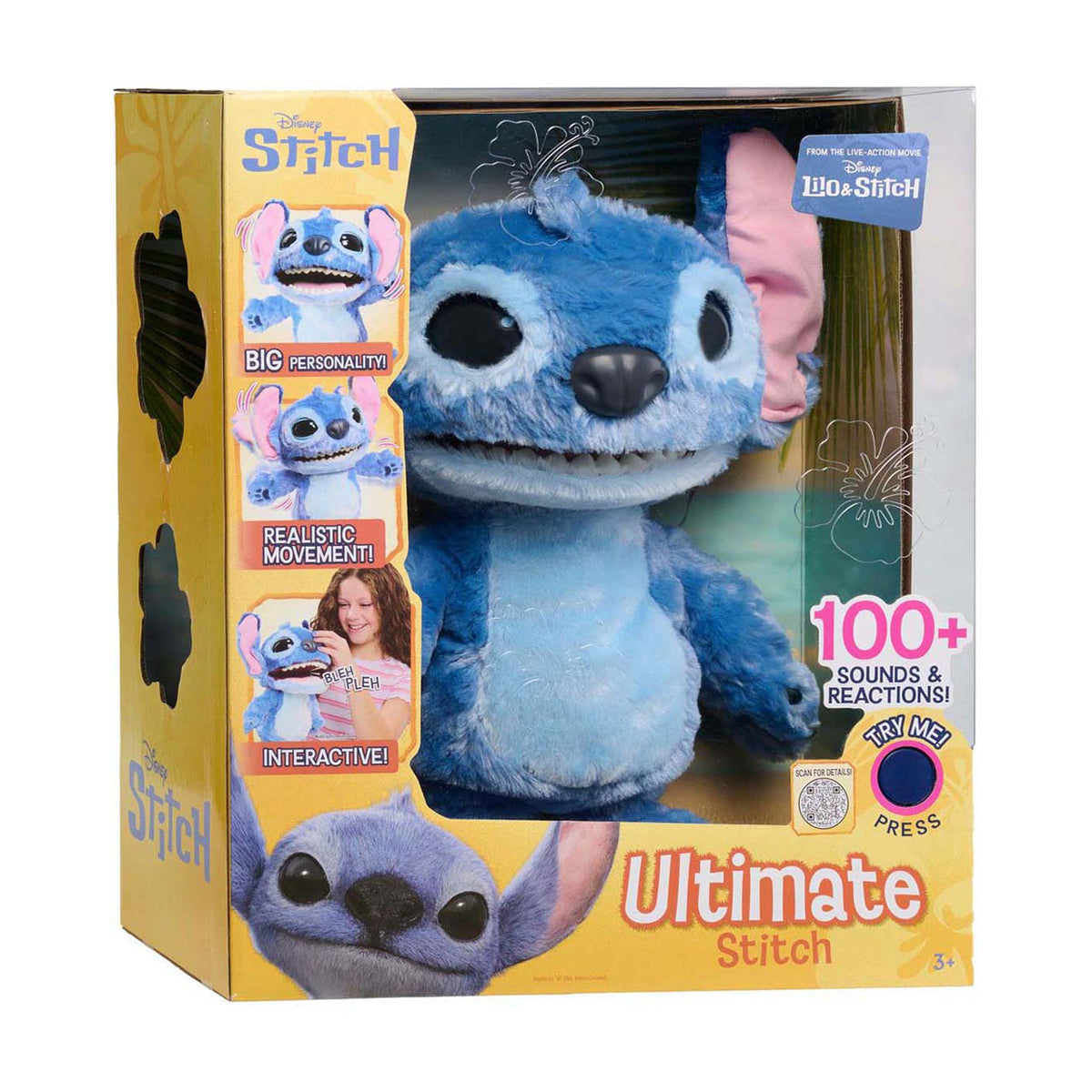 Po prostu zagraj w interaktywną przytulankę Ultimate Stitch