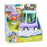 Łoś zabawki Bluey podstawowy pojazd babcia samochód Janet
