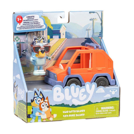 Łoś zabawki bluey podstawowy pojazd 4wd bluey