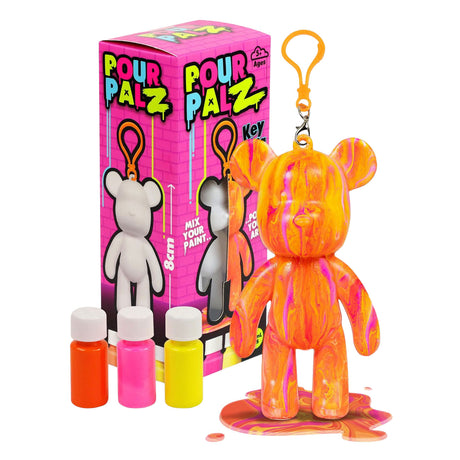 Mini brelok do kluczy z misiem Spectron pour palz paint