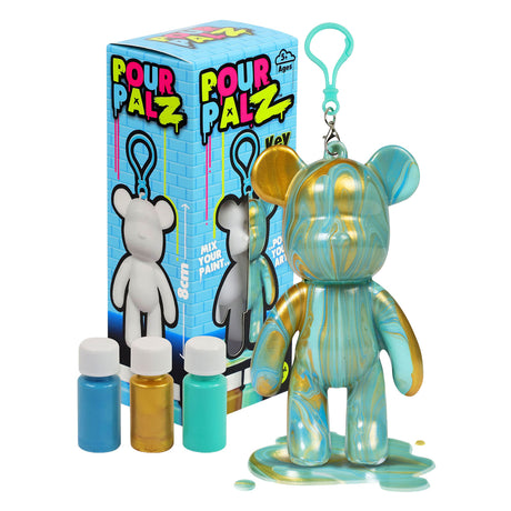 Mini brelok do kluczy z misiem Spectron pour palz paint
