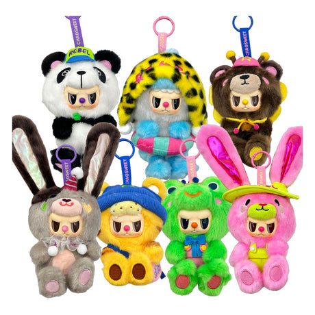Spectron pop cuppo - kolekcjonerskie figurki zwierząt z serii Rebel Bear