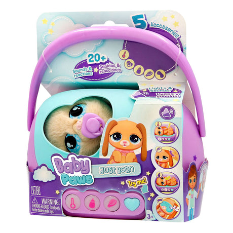 IMC Toys Baby Paws nowo narodzony szczeniak - w tym. światło i dźwięk