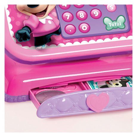 Po prostu zagraj w kasę fiskalną z dźwiękiem Minnie Bowtique - 10 szt.