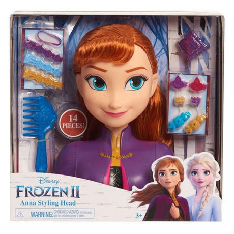 Lalka do stylizacji Spectron Disney Frozen 2 Anna - w komplecie. akcesoria