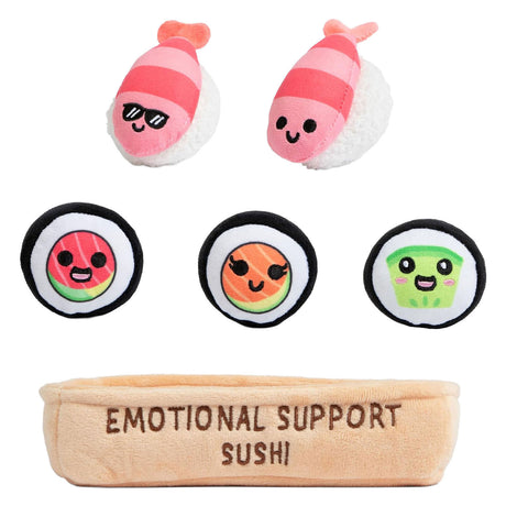 Po prostu zagraj w przytulanki sushi wspierające emocjonalnie - pluszowy zestaw kawaii