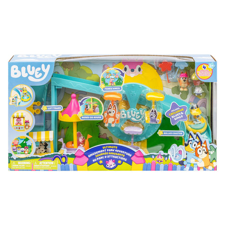 Zestaw zabawek do zabawy w bluey i bingo z łosiem