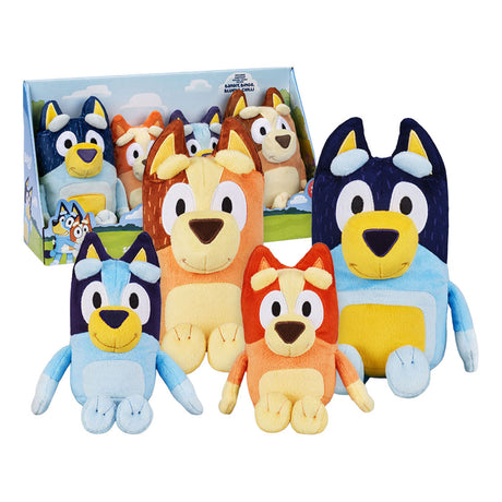 Zestaw pluszowych przytulanek Moose Toys Bluey - 4 szt.