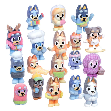 Zestaw kolekcjonerskich figurek Spectron Bluey Fuzzies - 3 figurki