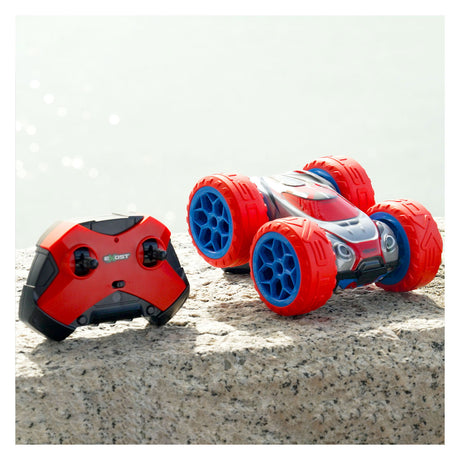 Exost rc 360 cross MX czerwony - samochód zdalnie sterowany - sterowany samochód - świecące reflektory