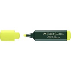 Marker tekstowy faber-castell żółty, ścięty punkt