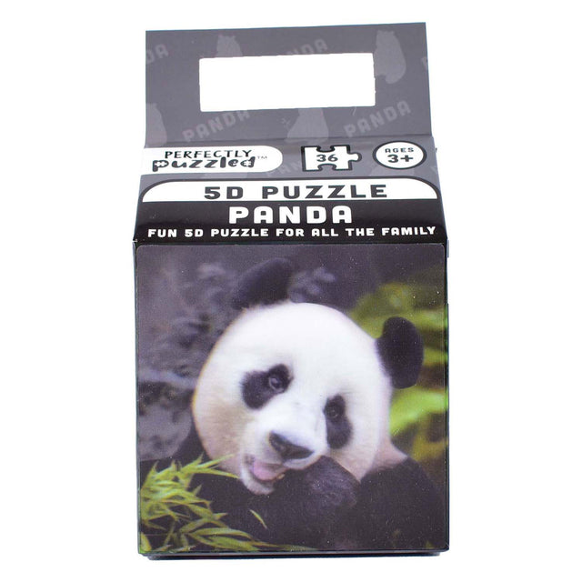 Puzzle 5d ze zwierzętami panda, 36 szt.