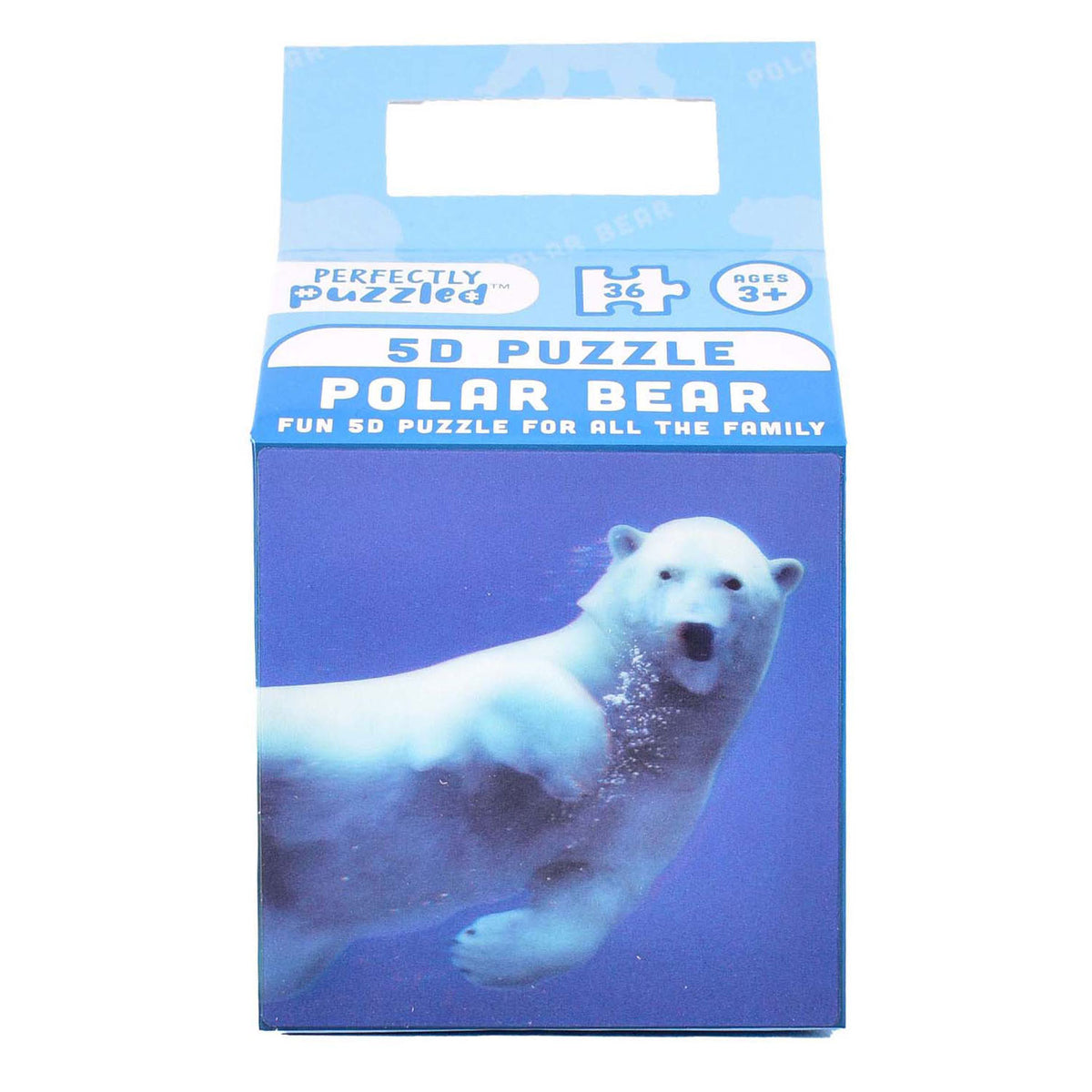 Puzzle 5d ze zwierzętami Miś, 36 szt.