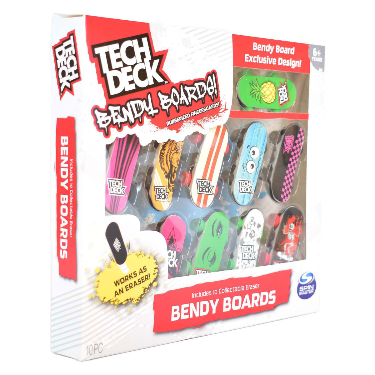 Deskorolki typu Bendy Finger firmy Spin Master Tech Deck, 10 szt