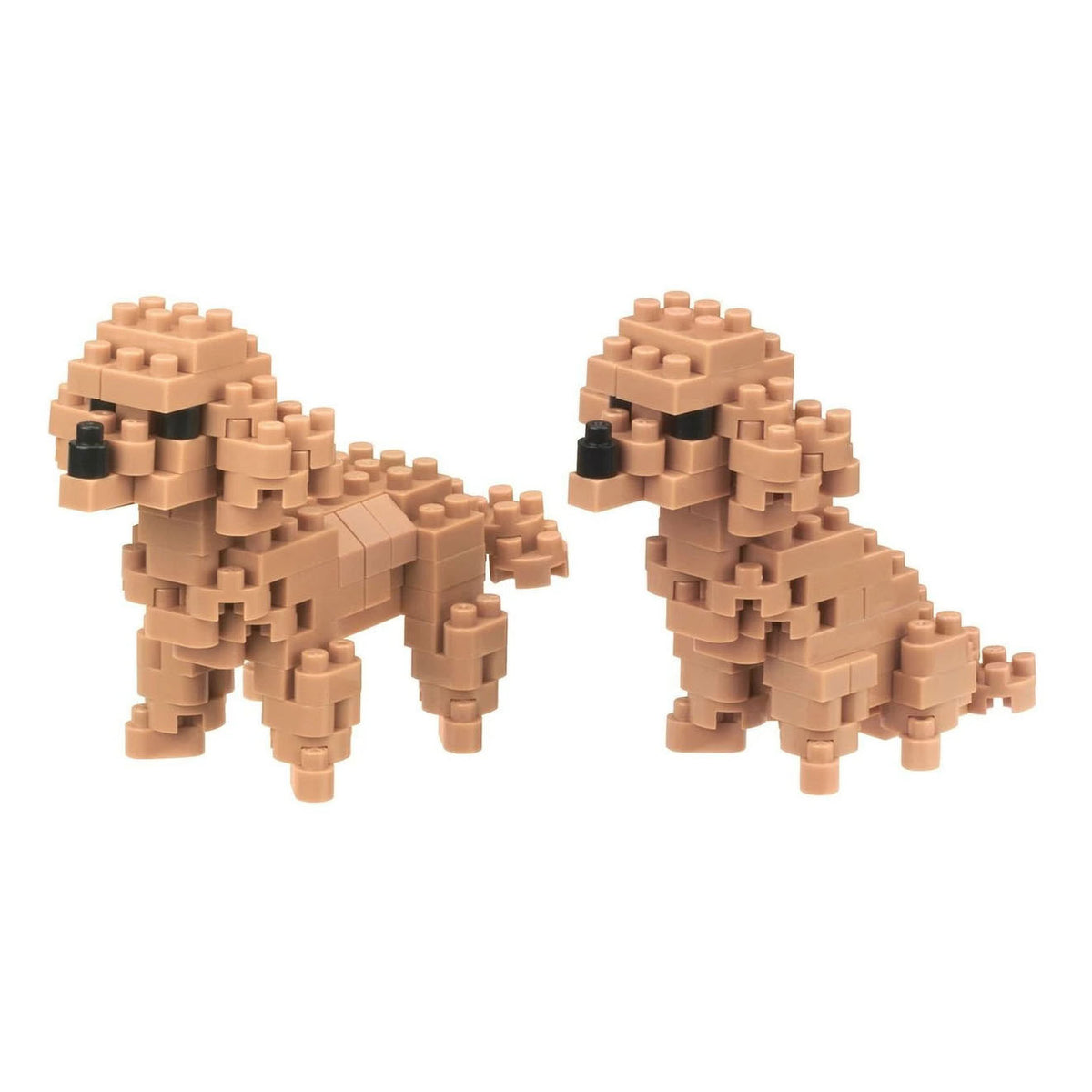 Zestaw konstrukcyjny Nanoblock Nano Pudel - 170 szt.