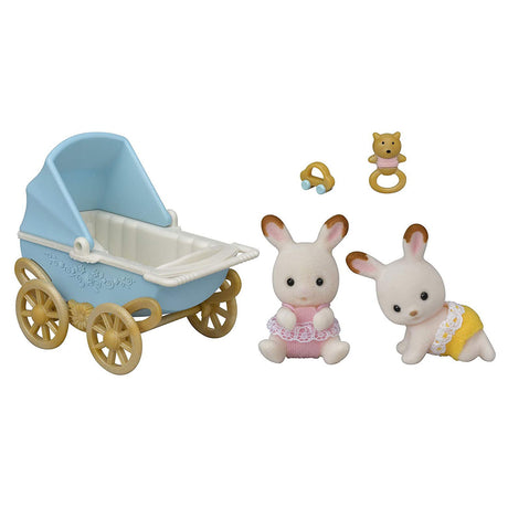 Sylvanian Families 5432 Zestaw bliźniaczych czekoladowych królików