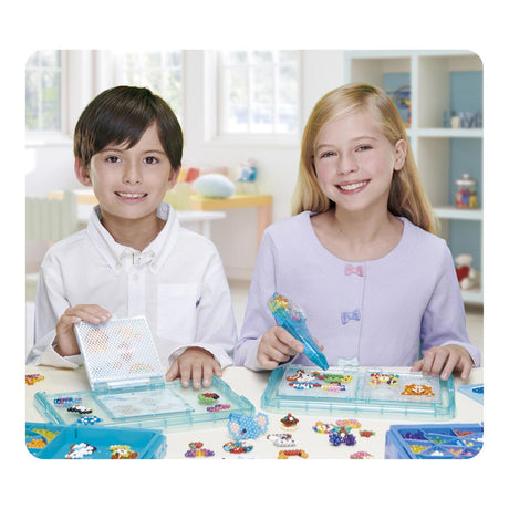 Zestaw koralików uzupełniających Aquabeads - 800 koralików jubilerskich w 8 kolorach