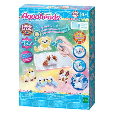 Zestaw Aquabeads ze słodkimi zwierzakami