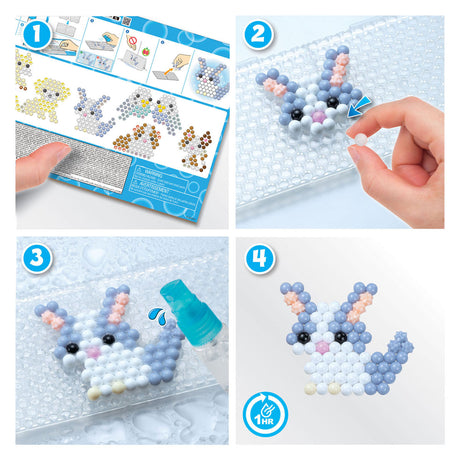 Zestaw Aquabeads ze słodkimi zwierzakami
