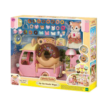 Sylvanian Family 5808 wózek z dipami na pączki