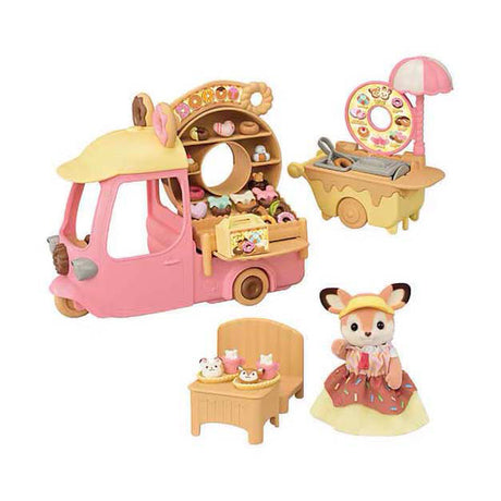 Sylvanian Family 5808 wózek z dipami na pączki