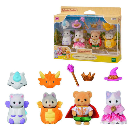 Zestaw 5842 fantastycznych bajkowych przyjaciół z epoki sylvanii rodziny