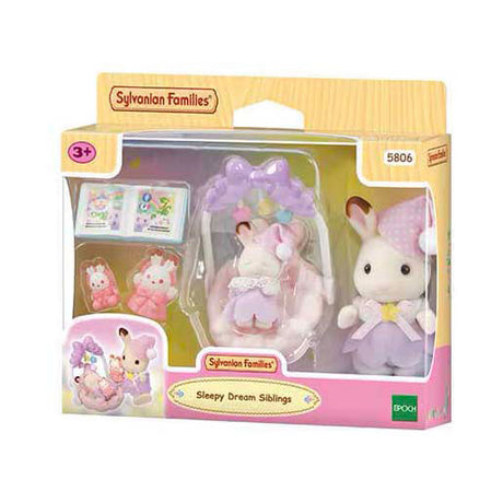 Sylvanian Family 5806 zestaw sennych snów brat-siostra