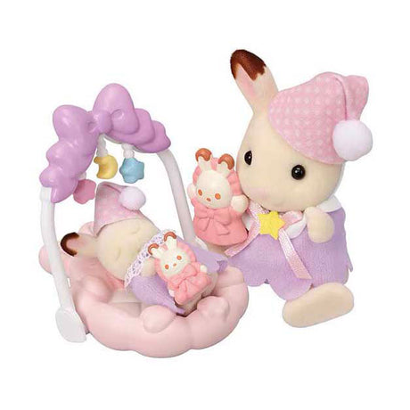 Sylvanian Family 5806 zestaw sennych snów brat-siostra