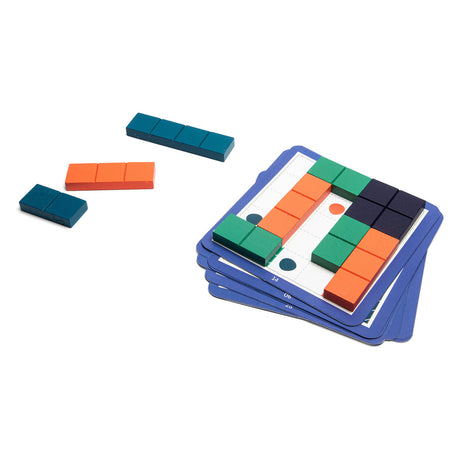Puzzle kwadratowe Bs Toys - zabawka edukacyjna - drewno - od 6 lat - zabawa dla dzieci - prezent dla dziecka