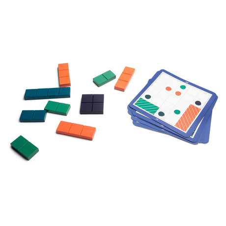 Puzzle kwadratowe Bs Toys - zabawka edukacyjna - drewno - od 6 lat - zabawa dla dzieci - prezent dla dziecka