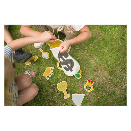 Bs Toys gra złodziej - złodziej - zabawki zewnętrzne i wewnętrzne - zabawki edukacyjne - gra dla dzieci - 2-10 graczy - zabawki roku - prezent dla dziecka - gra pamięciowa - zabawki drewniane - gry planszowe dla dzieci