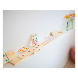 Bs Toys mega drewniana gra domino, 28 szt.