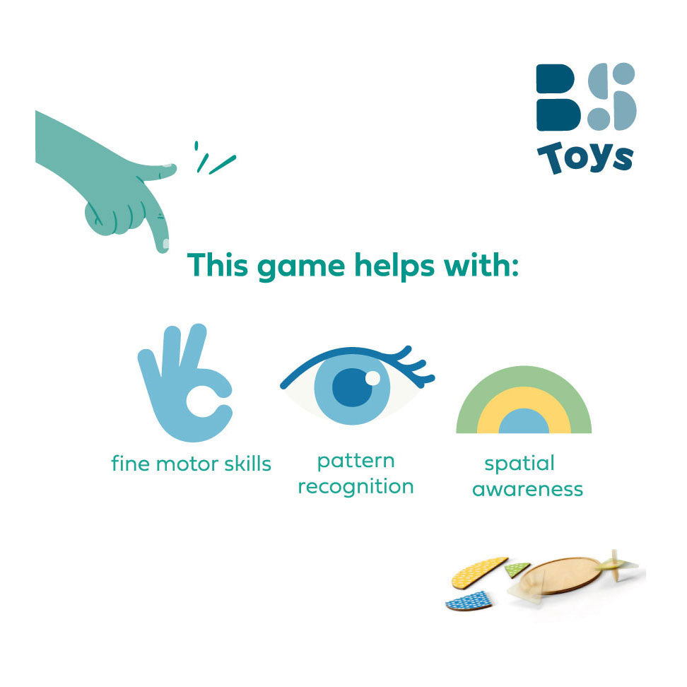 Bs Toys gra typu spin and match