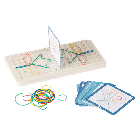 Bs toys houten geoboard duel spel
