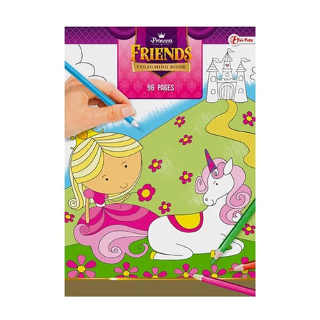 Toi-toys Toi Toys Princess Friends super kolorowanka 96 stron