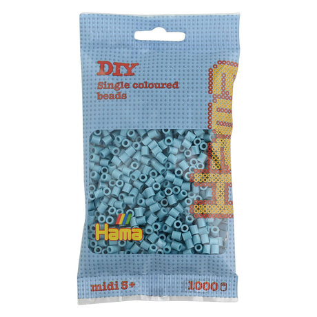Koraliki do naprasowania Hama midi - turkus (031), 1000szt.