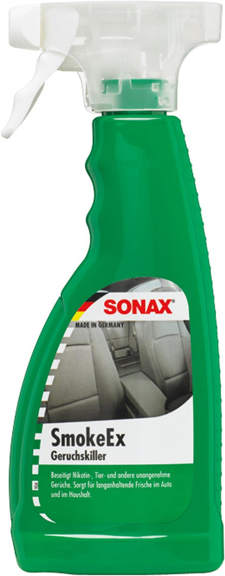 Sonax smokeex - neutralizuje nieprzyjemne zapachy - przeciw zapachowi dymu - neutralizuje zapachy zwierzęce - spray - 500 ml