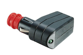 12 V wtyczka kątowa uni