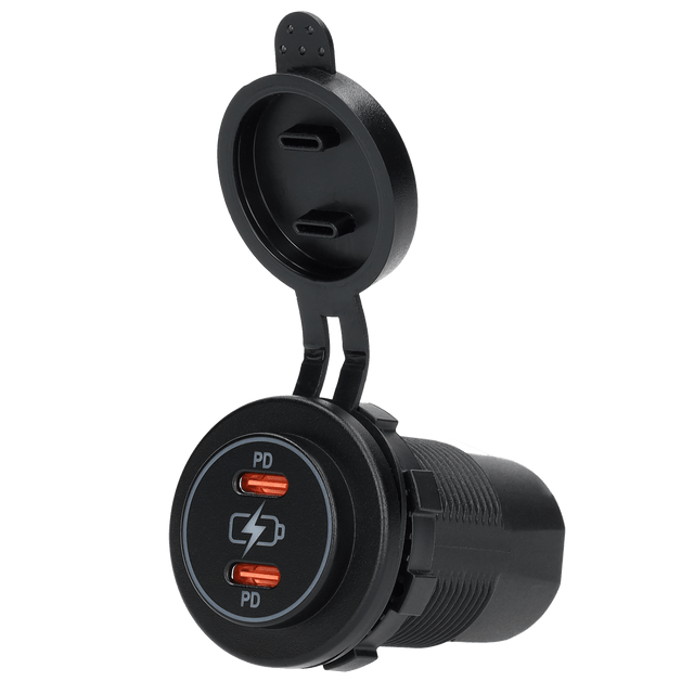Linia zasilająca 2x Ładowarka USB-C PD - w opakowaniu