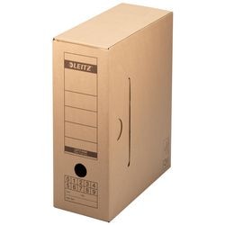 Pudełka archiwalne Leitz kartonowe brązowe