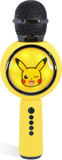 Otl Technologies pokémon - bezprzewodowy mikrofon do karaoke dla dzieci - podświetlany wyświetlacz LED - głośnik - zniekształcenie głosu