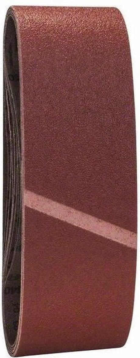 9-częściowy zestaw taśm szlifierskich Bosch 74 x 533 mm - ziarnistość 60; 80; 100