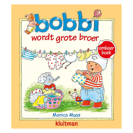 Wydawca Kluitman Bobbi Reversal Book - staje się starszym bratem i dzieckiem