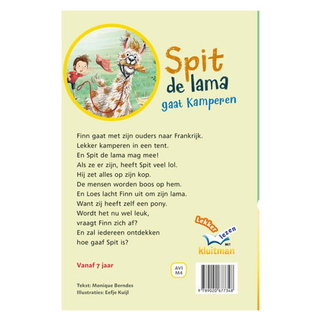 Avi-m4: pluj, lama idzie na kemping.