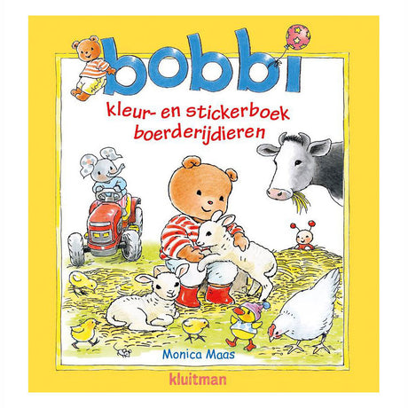 Książka do kolorowania i naklejek Bobbi. gospodarstwo 2+