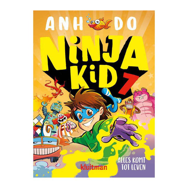 Uitgeverij Kluitman Ninja Kid – wszystko ożywa