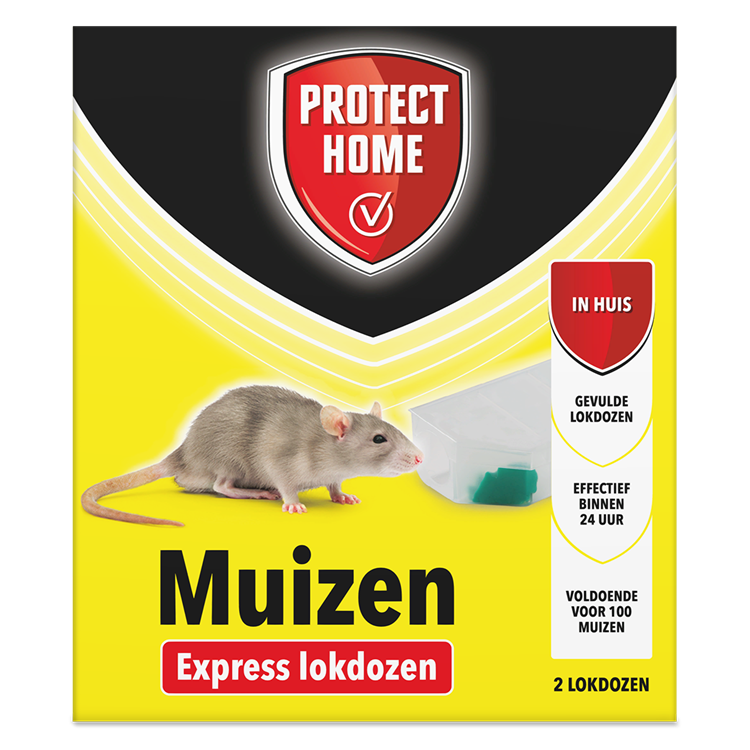 Pro-tect 1066307 - ekspresowy środek na mysz 2 sztuki | 2 szt